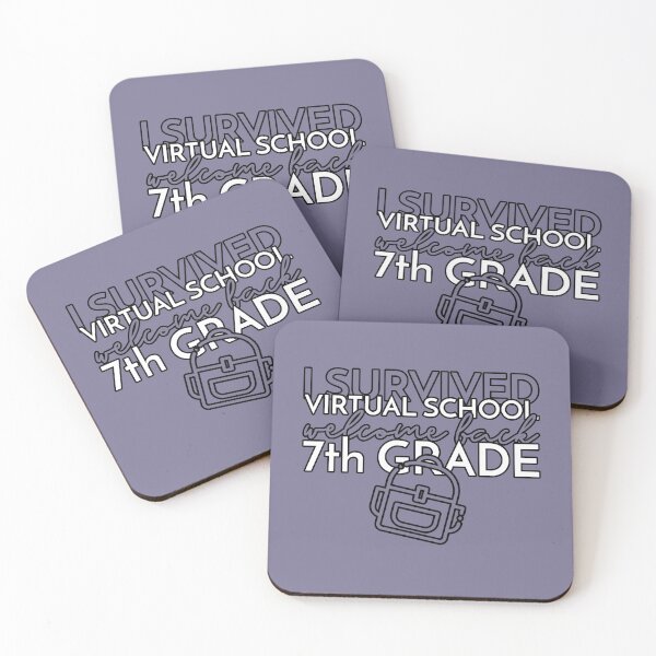 Item preview, I Survived Virtual School - 7th Grade designed and sold by CRHPOD20.