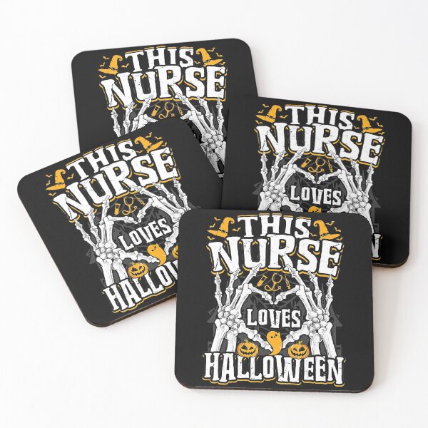 Item preview, This Nurse Loves Halloween  Registered Nurse Gift  designed and sold by janyceestuo.