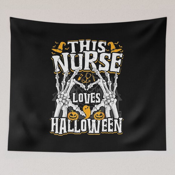 Artikelvorschau, Diese Krankenschwester liebt Halloween Krankenschwester Geschenk entworfen und verkauft von janyceestuo.