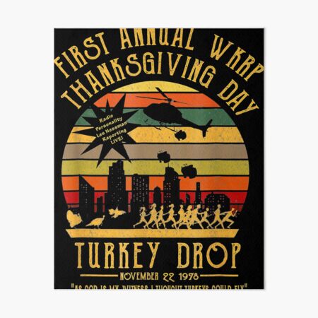 Turkey Running Funny T-Shirt Turkey Drop Thanksgiving Gift 