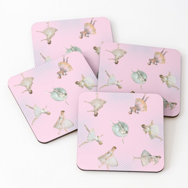 Item preview, Edgar Degas - Ballerinas Pattern - All Over Print and Sticker Pack designed and sold by KoolDsignsDANCE.