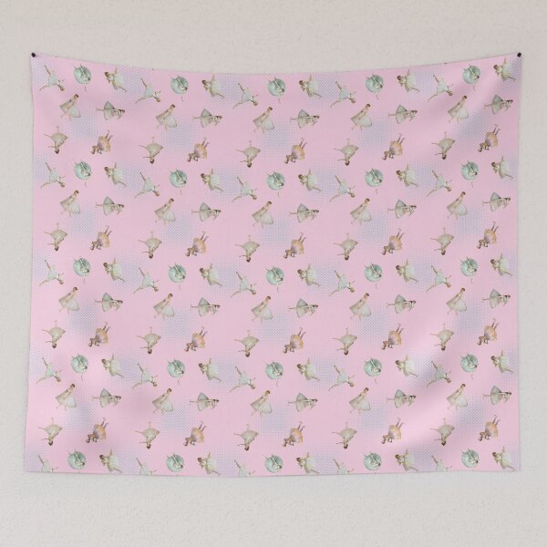 Item preview, Edgar Degas - Ballerinas Pattern - All Over Print and Sticker Pack designed and sold by KoolDsignsDANCE.