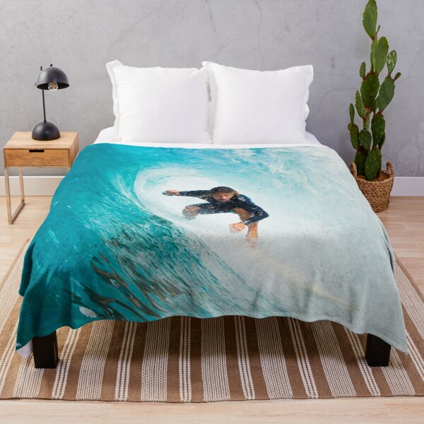 Item preview, Tapestries,Tapestry,throw blankets,comforters,duvet covers ,Surfing wave,wave, wall art, art, ocean, sea, blue,nature, water, wave, waves designed and sold by eyesight4vision.