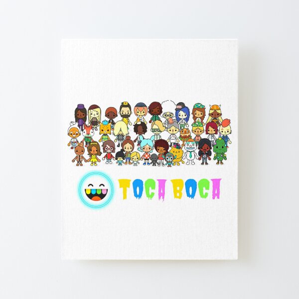 toca boca and gacha life | Art Board Print