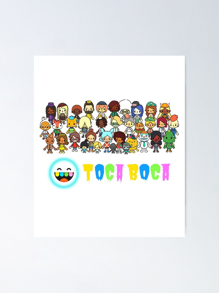 toca boca and gacha life Hardcover Journal for Sale by kader011