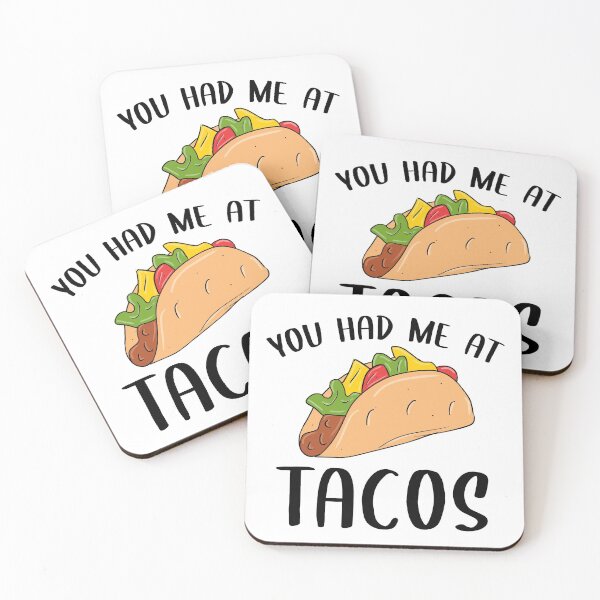 Item preview, You Had Me at Tacos, Gift for Tacos Lover designed and sold by GoldenGerrari.