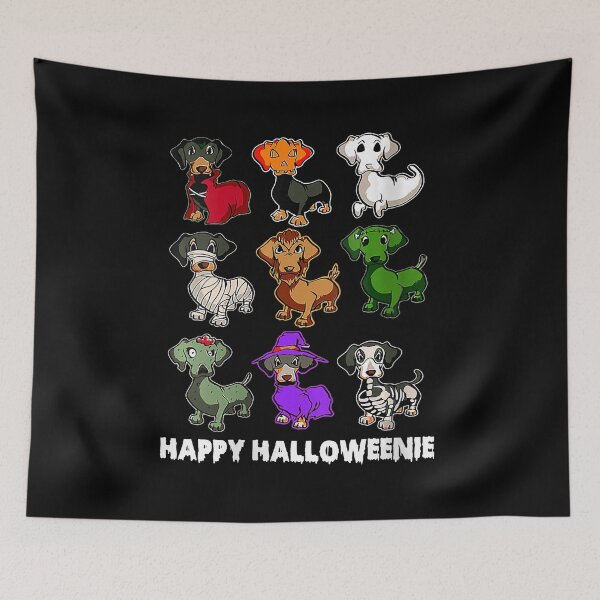 Item preview, Womens Happy Halloweenie Dachshund T-shirt Dachshund Halloween Gift V-Neck designed and sold by janyceestuo.