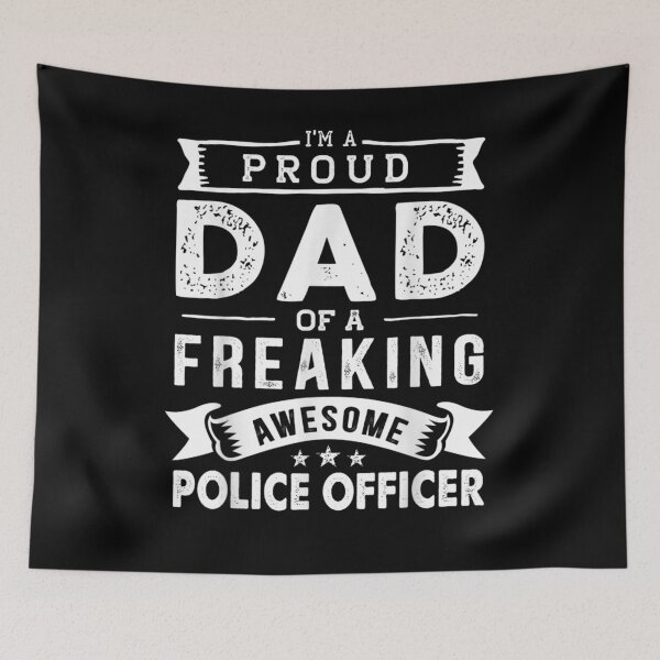 Item preview, I'm A Proud Dad Of Police Officer Funny Father's Day  designed and sold by laurader.