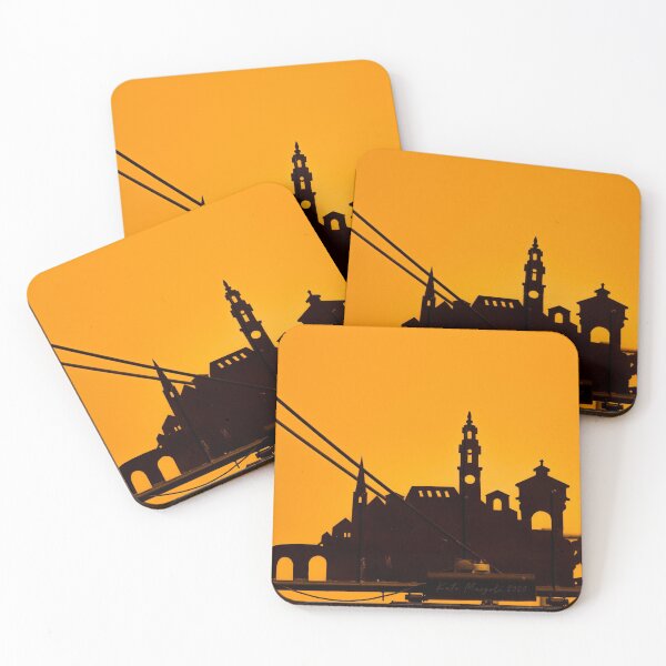 Item preview, Colchester Sunset Townscape designed and sold by katemargoli.