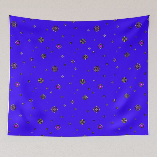 Item preview, CosmicDark Blue Polka Dot designed and sold by runati.