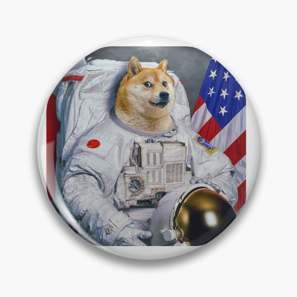 Item preview, Doge astronaut to the moon  designed and sold by Nccrypt.