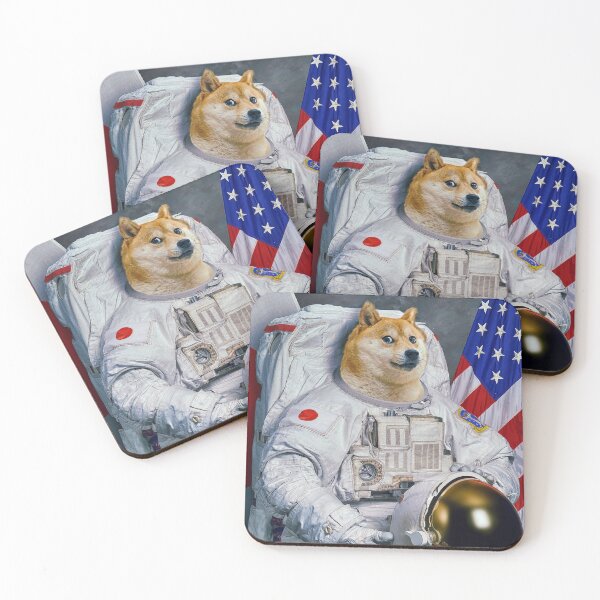 Item preview, Doge astronaut to the moon  designed and sold by Nccrypt.
