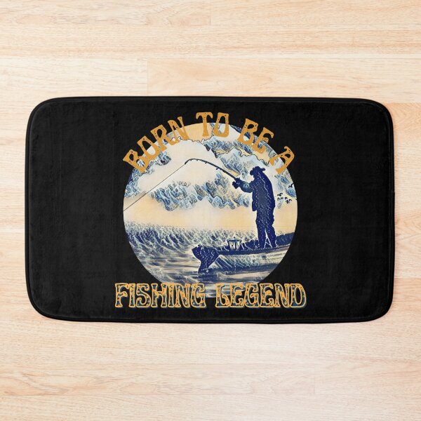 Item preview, Born To Be A Fishing Legend - Funny Design designed and sold by Vibing-Right.