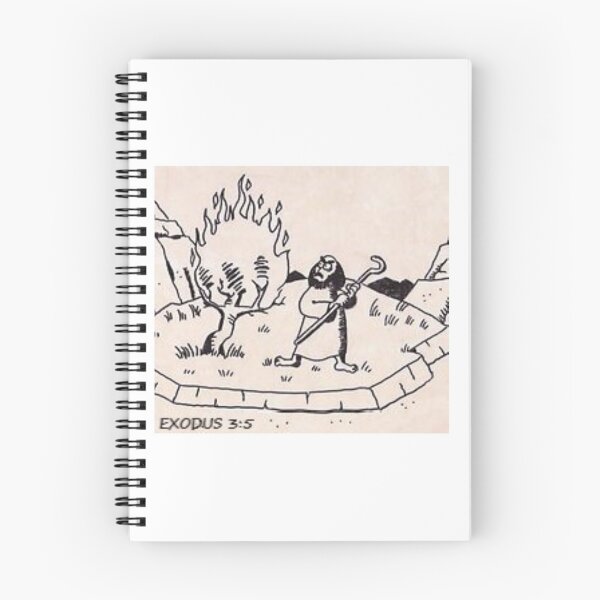 Item preview, Moses - The Burning Bush © JK, The Narrow Way 2020 designed and sold by TheNarrowWay.