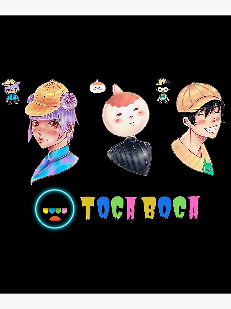 toca boca and gacha life Postcard for Sale by kader011