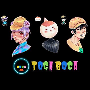 toca boca and gacha life Magnet for Sale by kader011