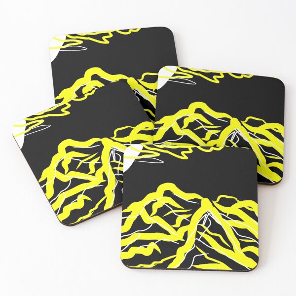 Item preview, Yellow Mountains  designed and sold by Artpiphany.
