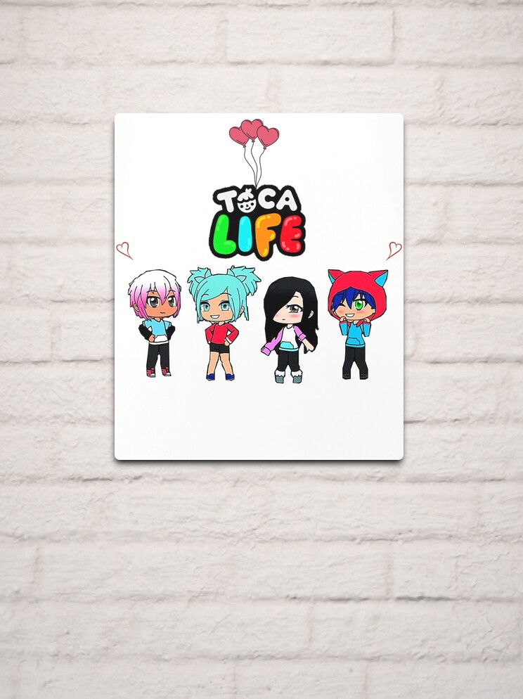 toca boca and gacha life | Greeting Card