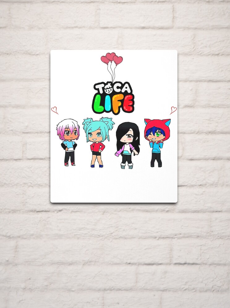 toca boca and gacha life | Art Print