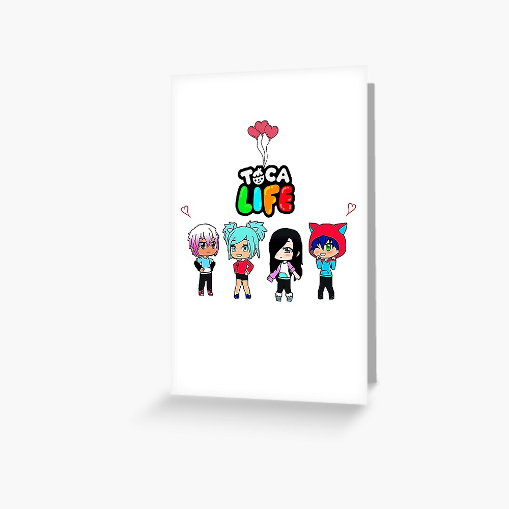 toca boca and gacha life Magnet for Sale by kader011