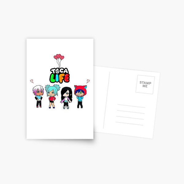 Toca Boca Toca Boca 2021 Toca Life World Postcard for Sale by