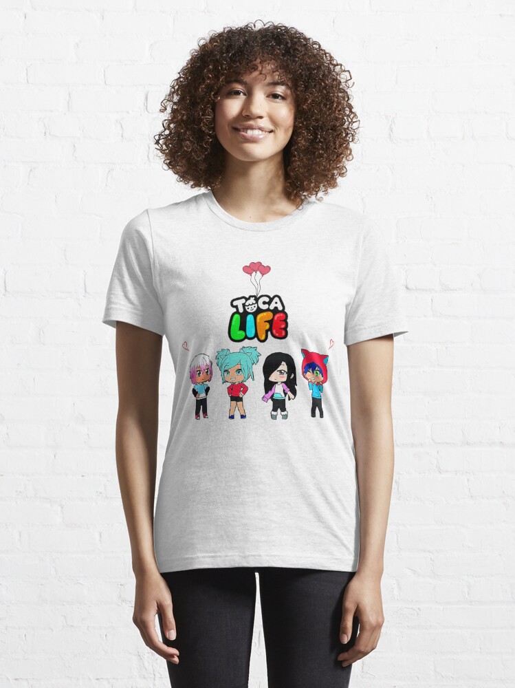 toca boca and gacha life Kids T-Shirt for Sale by kader011
