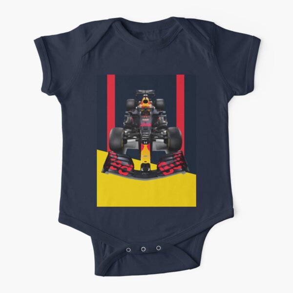 Team Max Verstappen Racing F1 Car | Formula Uno Body de manga corta para bebé