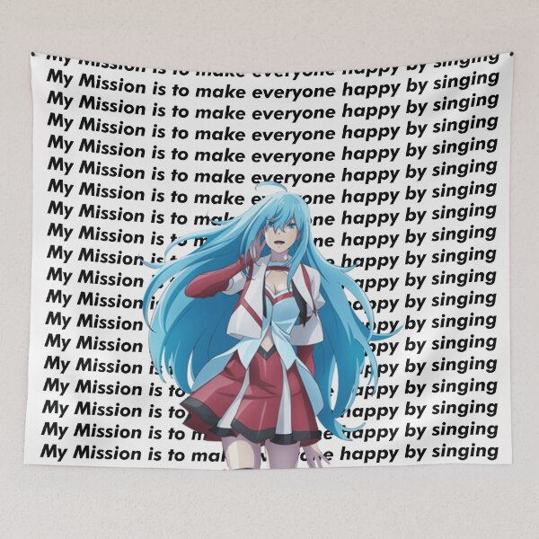 Item preview, Vivy's mission: Vivy Fluorite eyes Song - black font designed and sold by TheW33bStore.