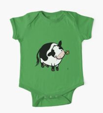 Dairy Cow One Piece - Short Sleeve