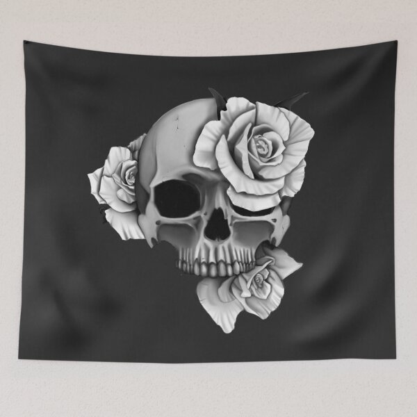 Item preview, Skull and Roses designed and sold by Winter Harvey.