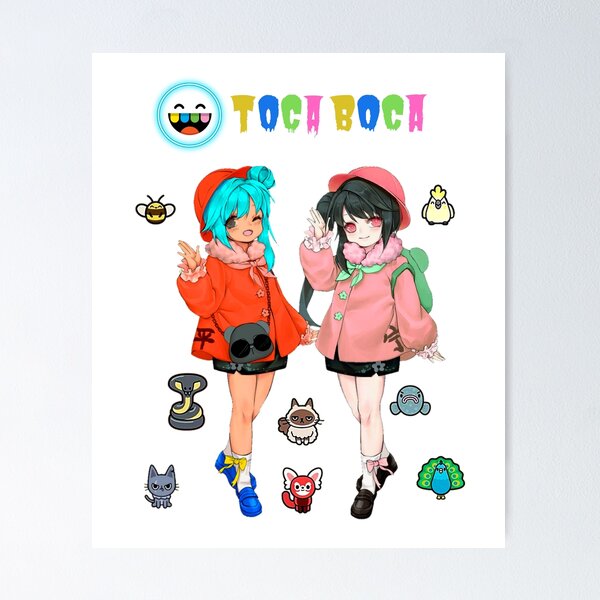 Toca boca anime Poster for Sale by JaidaGlover