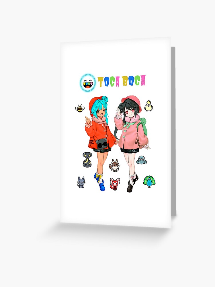 toca boca and gacha life Art Print for Sale by kader011