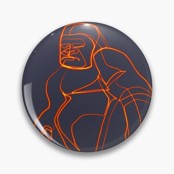 Item preview, Gorilla minimal contemporary illustration designed and sold by Iknu art.