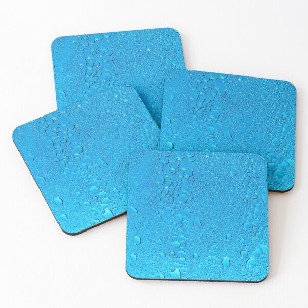 Item preview, Blue Summer Rain Water Droplets designed and sold by KsbAesthetics.