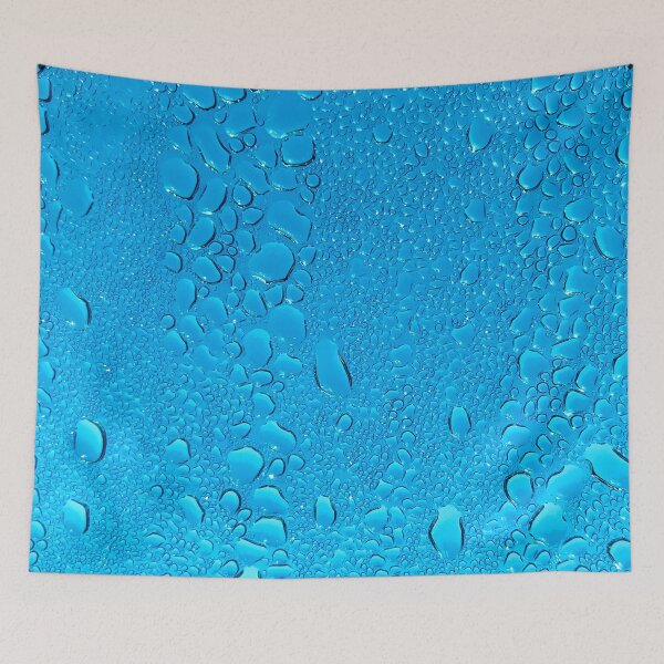 Item preview, Blue Summer Rain Water Droplets designed and sold by KsbAesthetics.