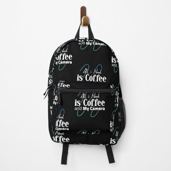 Item preview, all i need is coffee and my camera designed and sold by KOURCHAL ART.