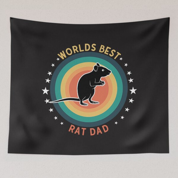 Item preview, Rat T-ShirtRat - Worlds Best Rat Dad designed and sold by BarnaFitzro.
