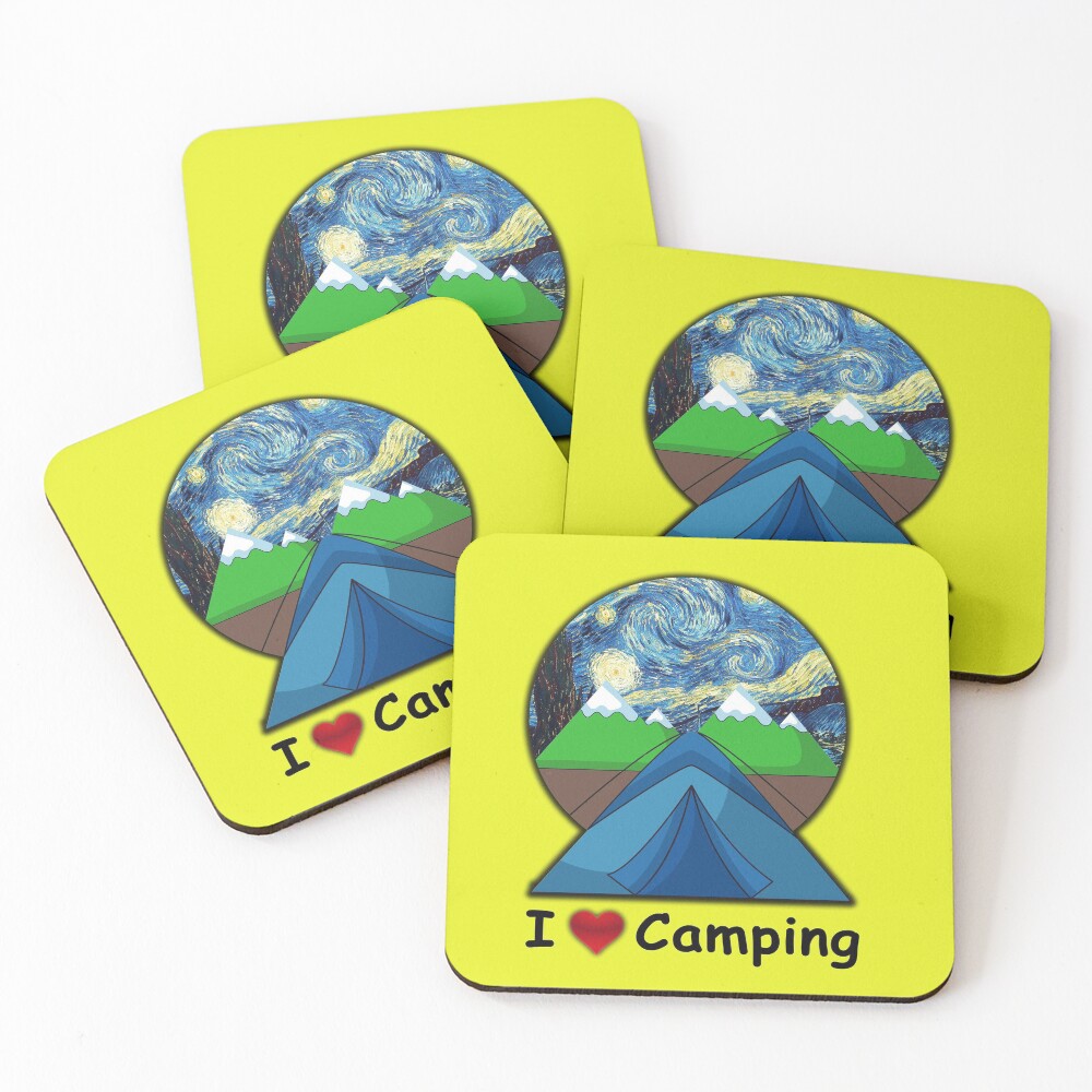 Item preview, Coasters (Set of 4) designed and sold by BadGumbo.