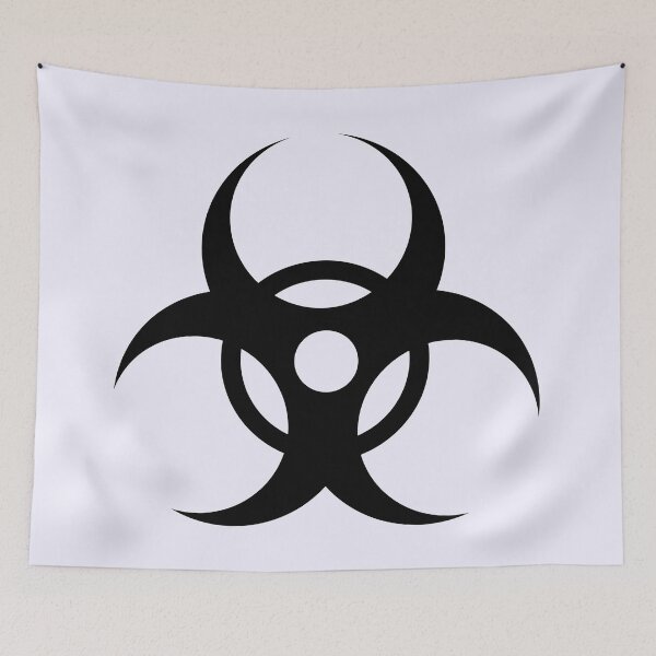 Item preview, Minimalist Hazardous (Danger) Print designed and sold by stilbon.
