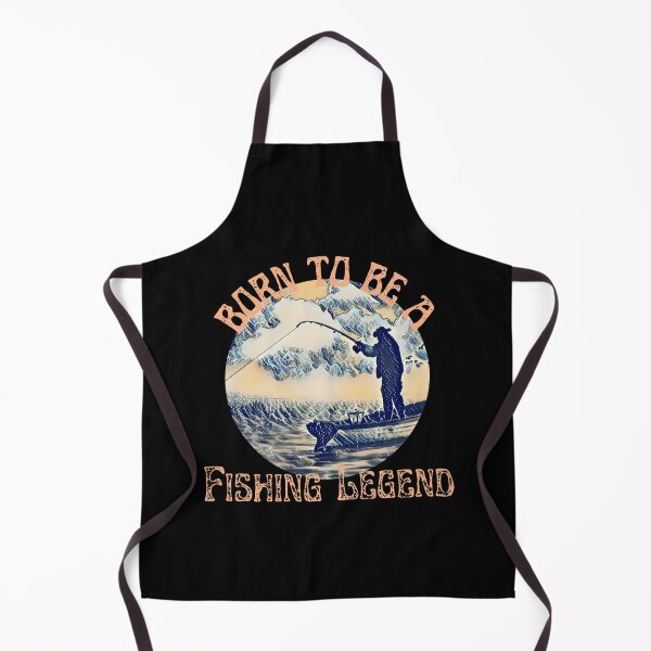 Item preview, Born To Be A Fishing Legend - Funny Design designed and sold by Vibing-Right.