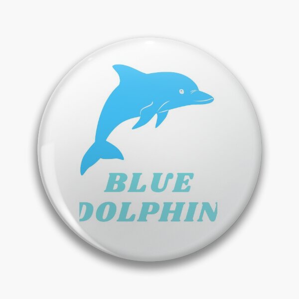 Item preview, The blue dolphin designed and sold by Leuxix.