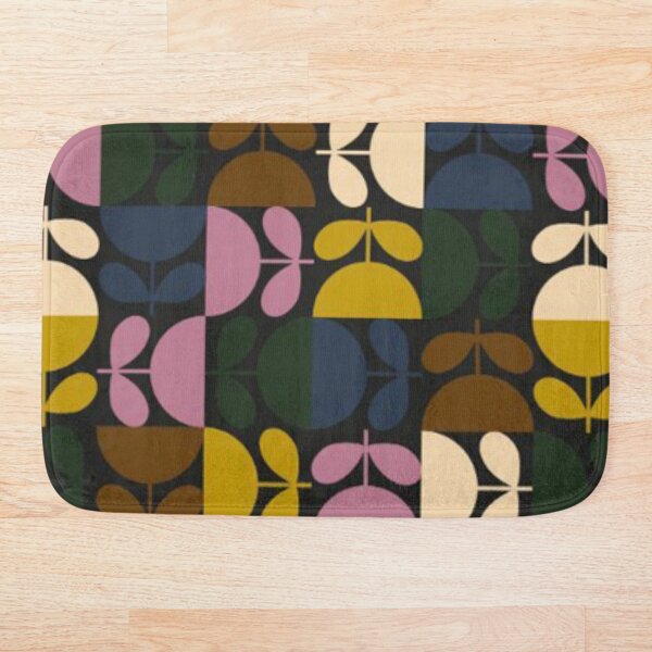 orla kiely multi stem Bath Mat