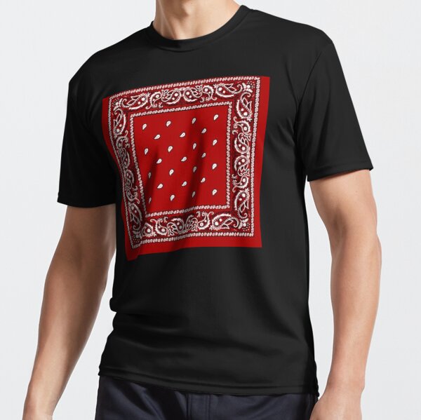 Red bandana  Active T-Shirt for Sale by Albert Faldet