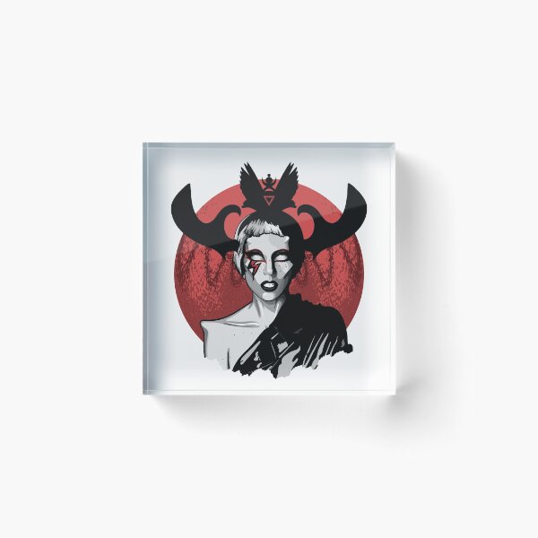 Item preview, 'Dark Lady' (Rock Version) designed and sold by skeletonmonster.