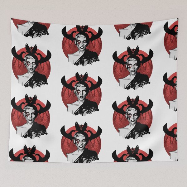 Item preview, 'Dark Lady' (Rock Version) designed and sold by skeletonmonster.