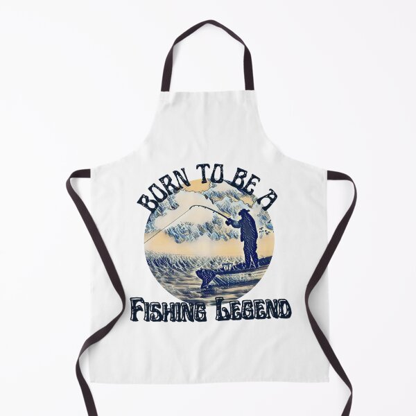 Item preview, Born To Be A Fishing Legend - Funny Design designed and sold by Vibing-Right.