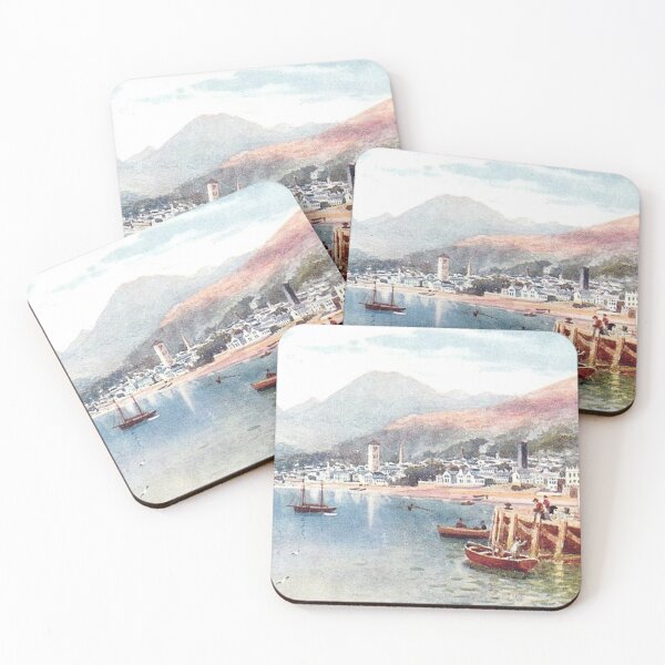 Item preview, Vintage Illustration of Gare Loch, Scotland - Helensburgh designed and sold by yourscotland.