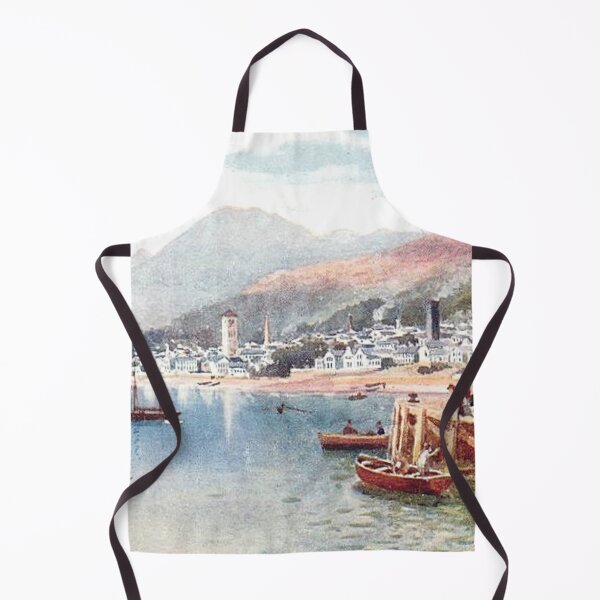 Item preview, Vintage Illustration of Gare Loch, Scotland - Helensburgh designed and sold by yourscotland.