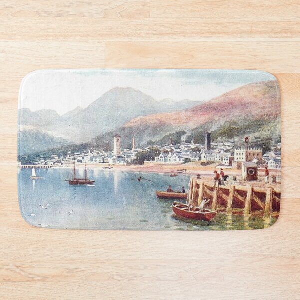 Item preview, Vintage Illustration of Gare Loch, Scotland - Helensburgh designed and sold by yourscotland.