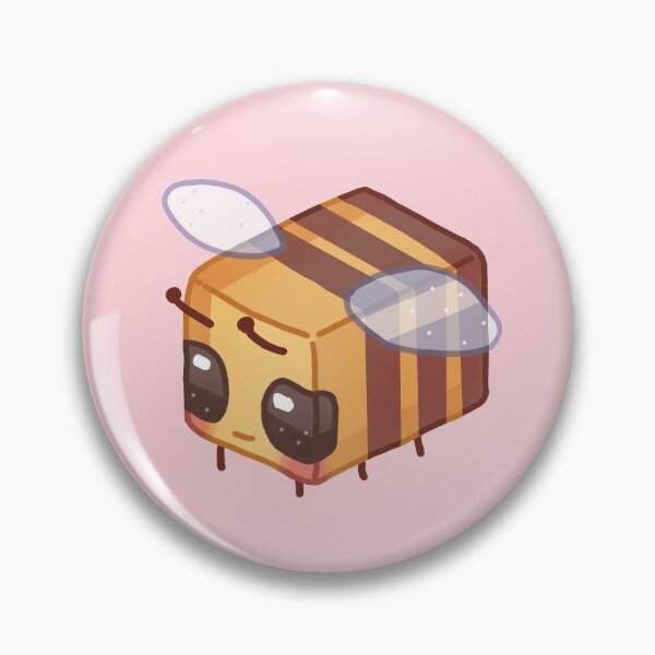 Item preview, minecraft bee designed and sold by strawberrycr0cs.
